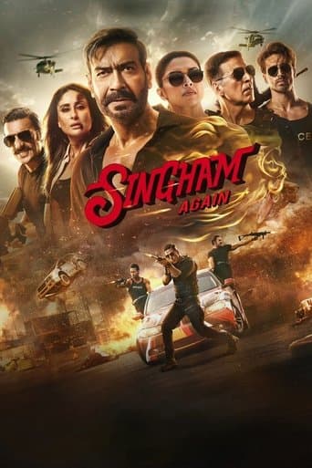 Poster film Singham Again (2024) Subtitle Indonesia - REBAHIN