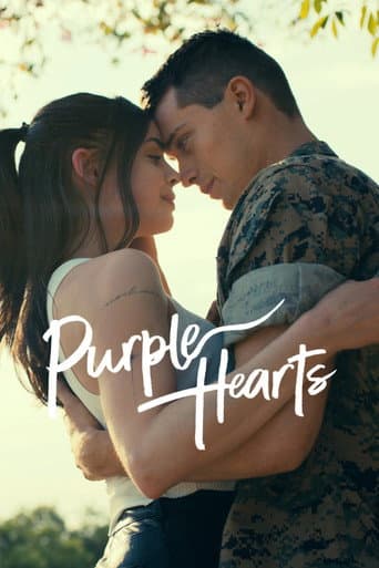 Poster film Purple Hearts (2022) Subtitle Indonesia - REBAHIN