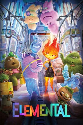 Poster film Elemental (2023) Subtitle Indonesia - REBAHIN