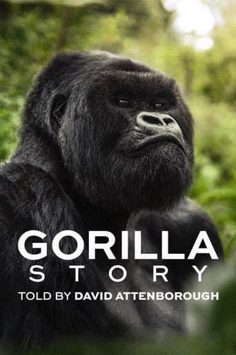 Poster film A Gorilla Story: Told by David Attenborough (2026) Subtitle Indonesia - REBAHIN