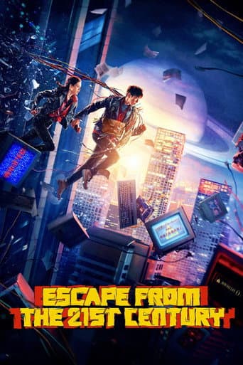 Poster film Escape from the 21st Century (2024) Subtitle Indonesia - REBAHIN