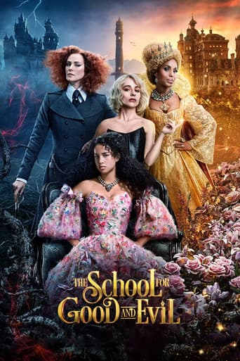 Poster film The School for Good and Evil (2022) Subtitle Indonesia - REBAHIN