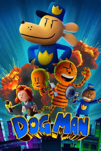 Poster film Dog Man (2025) Subtitle Indonesia - REBAHIN