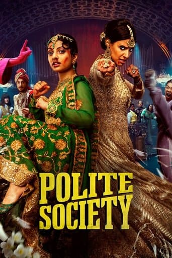 Poster film Polite Society (2023) Subtitle Indonesia - REBAHIN