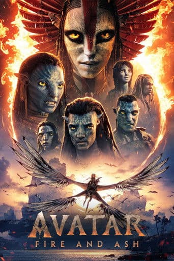 Poster film Avatar: Fire and Ash (2025) Subtitle Indonesia - REBAHIN