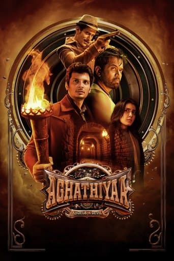 Poster film Aghathiyaa (2025) Subtitle Indonesia - REBAHIN