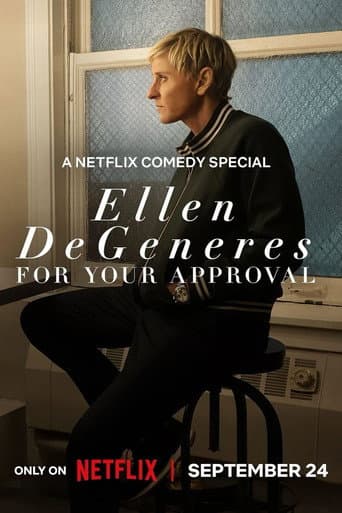 Poster film Ellen DeGeneres: For Your Approval (2024) Subtitle Indonesia - REBAHIN