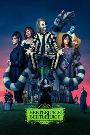 Poster film Beetlejuice Beetlejuice (2024) Subtitle Indonesia - REBAHIN