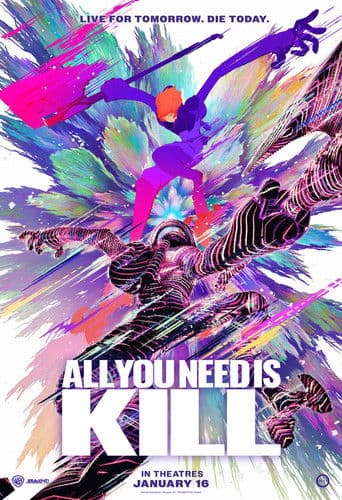 Poster film ALL YOU NEED IS KILL (2026) Subtitle Indonesia - REBAHIN