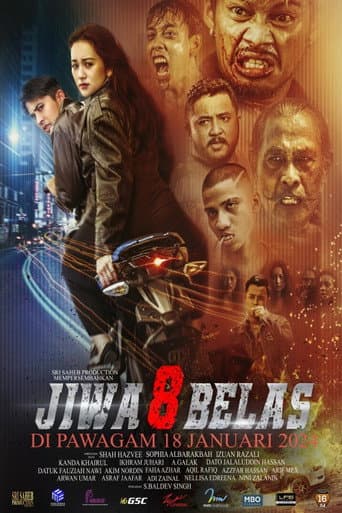 Poster film Jiwa 8 Belas (2024) Subtitle Indonesia - REBAHIN