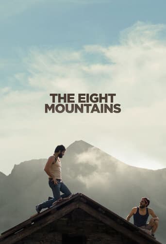 Poster film The Eight Mountains (2022) Subtitle Indonesia - REBAHIN
