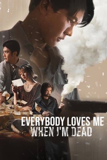 Poster film Everybody Loves Me When I'm Dead (2025) Subtitle Indonesia - REBAHIN