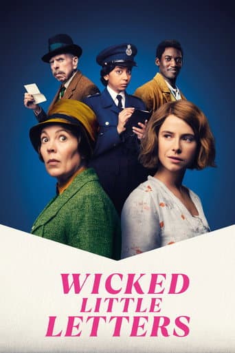 Poster film Wicked Little Letters (2024) Subtitle Indonesia - REBAHIN