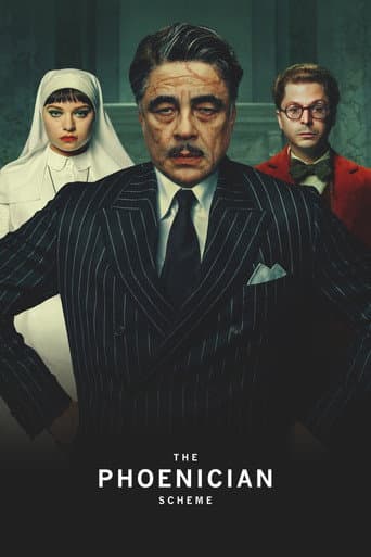 Poster film The Phoenician Scheme (2025) Subtitle Indonesia - REBAHIN