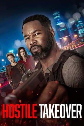 Poster film Hostile Takeover (2025) Subtitle Indonesia - REBAHIN