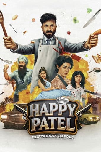 Poster film Happy Patel: Khatarnak Jasoos (2026) Subtitle Indonesia - REBAHIN