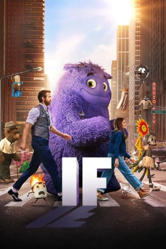 Poster film IF (2024) Subtitle Indonesia - REBAHIN